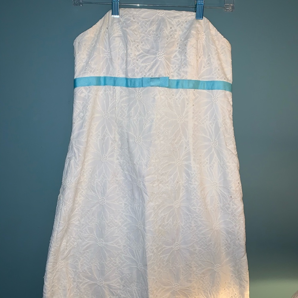 Vintage Lilly Pulitzer Strapless Dress